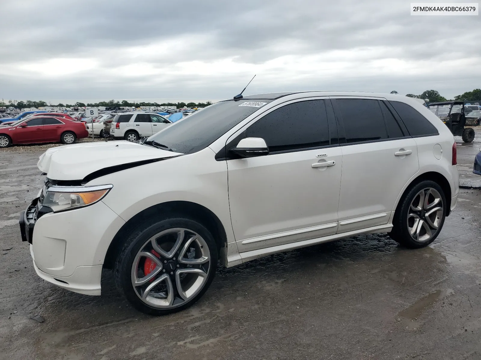 2013 Ford Edge Sport VIN: 2FMDK4AK4DBC66379 Lot: 57609964