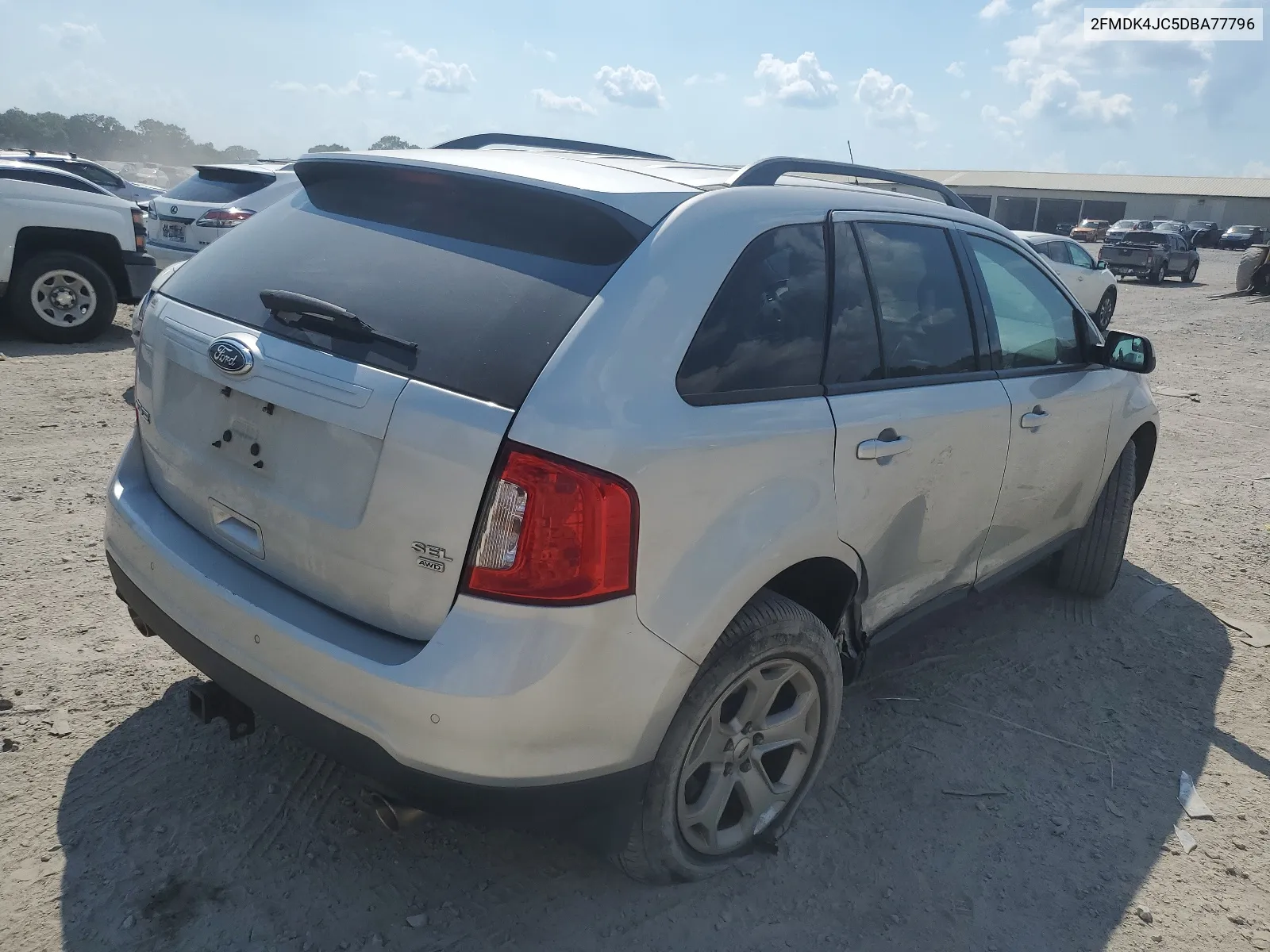 2FMDK4JC5DBA77796 2013 Ford Edge Sel