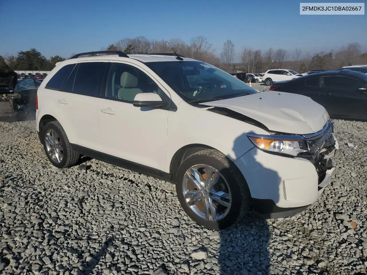 2FMDK3JC1DBA02667 2013 Ford Edge Sel