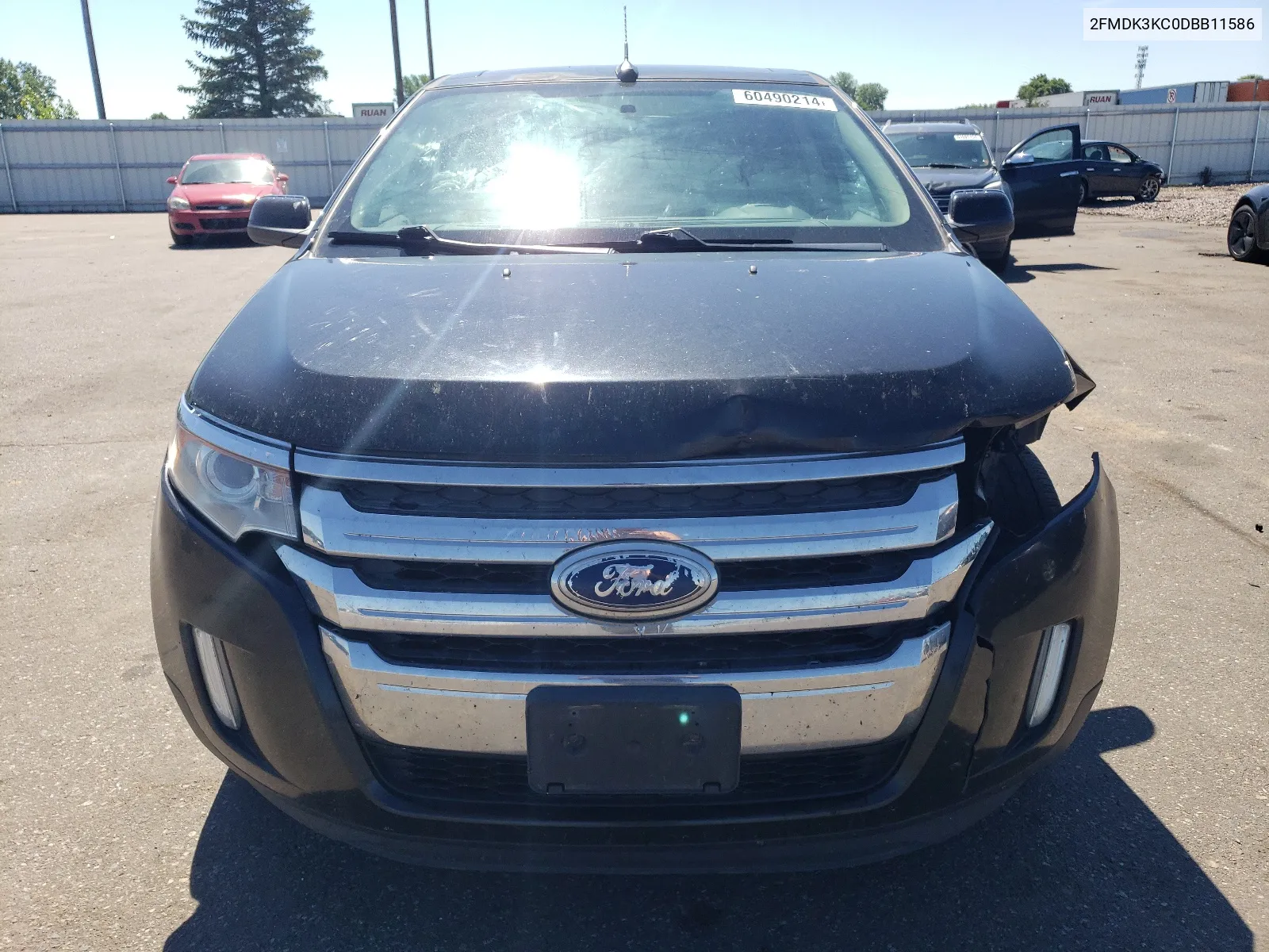 2013 Ford Edge Limited VIN: 2FMDK3KC0DBB11586 Lot: 60490214