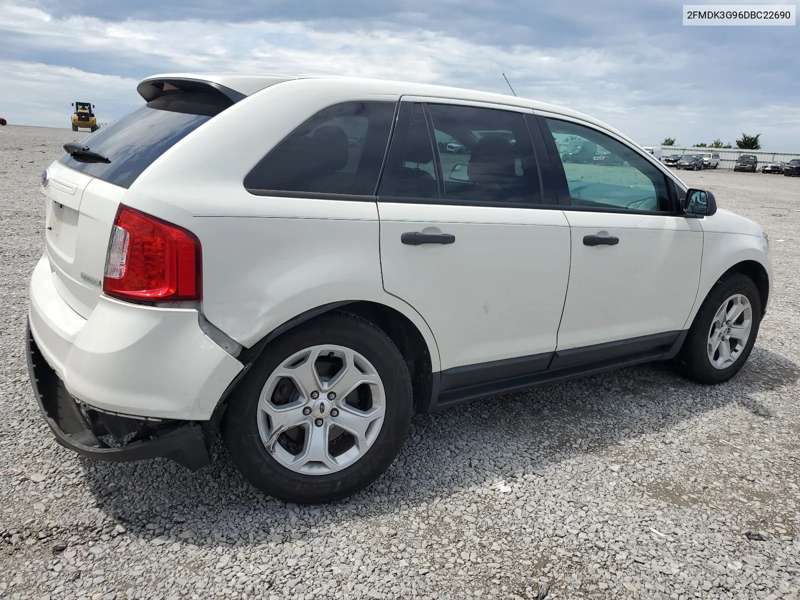 2013 Ford Edge Se VIN: 2FMDK3G96DBC22690 Lot: 60675584