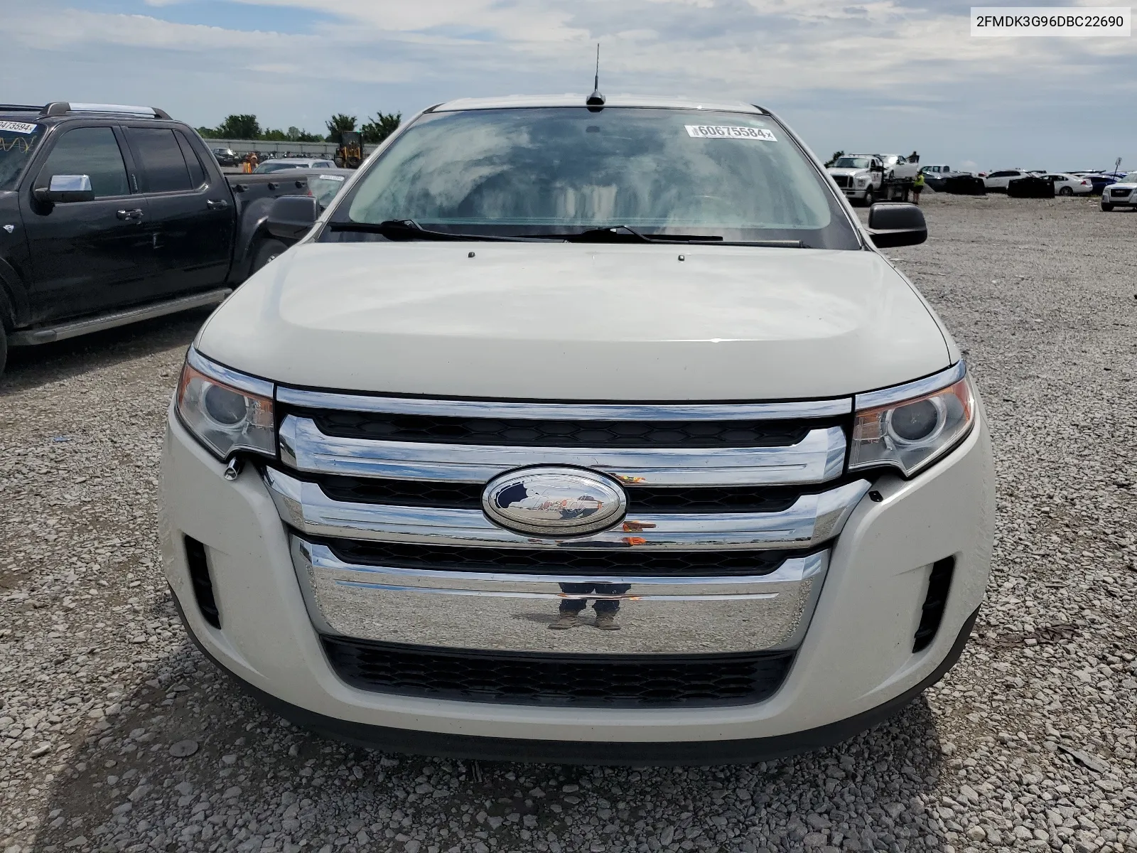 2013 Ford Edge Se VIN: 2FMDK3G96DBC22690 Lot: 60675584