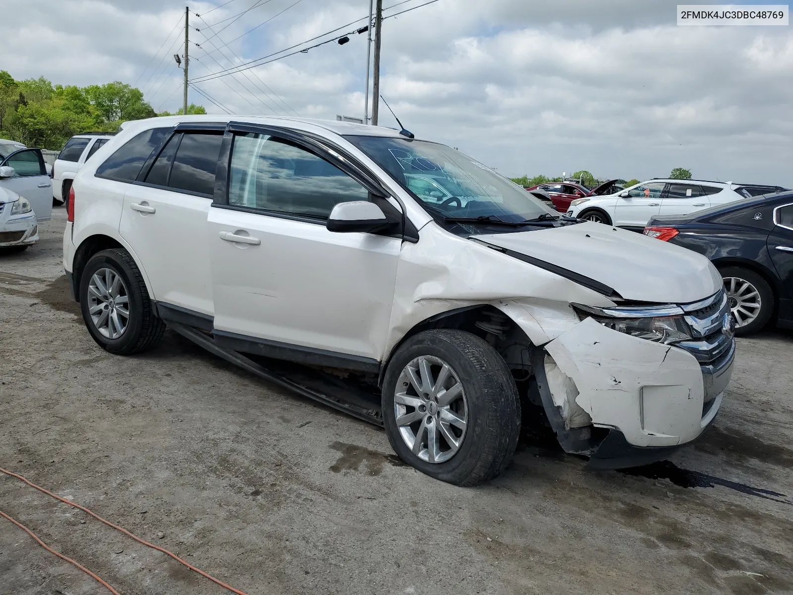 2013 Ford Edge Sel VIN: 2FMDK4JC3DBC48769 Lot: 60959494