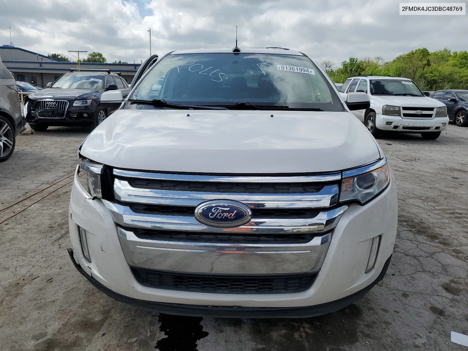 2013 Ford Edge Sel VIN: 2FMDK4JC3DBC48769 Lot: 60959494