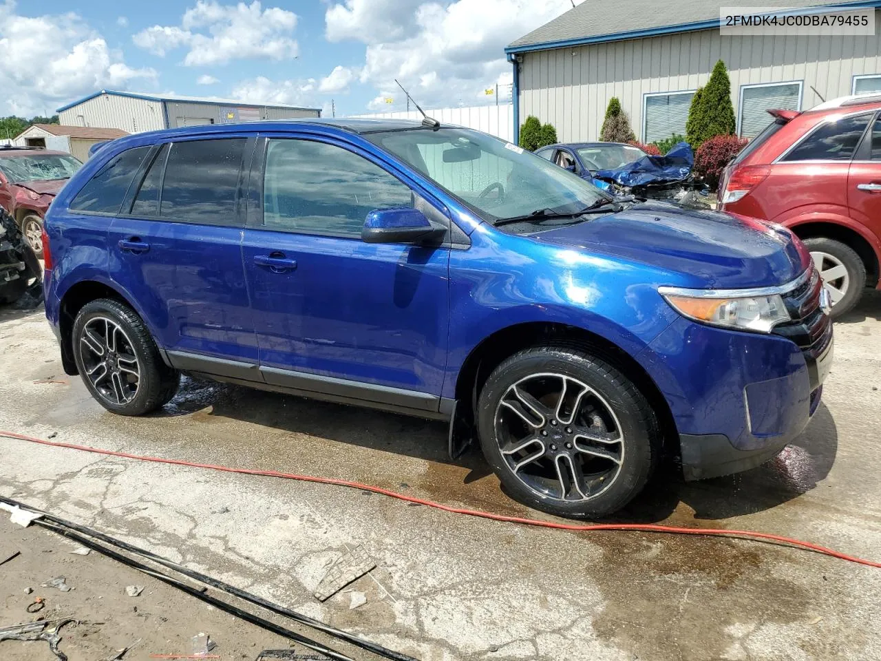 2013 Ford Edge Sel VIN: 2FMDK4JC0DBA79455 Lot: 61901934