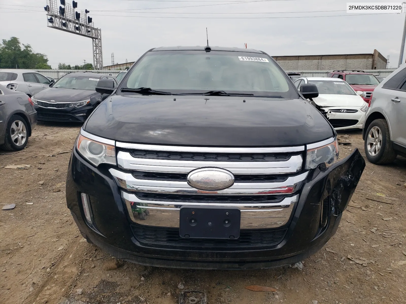 2013 Ford Edge Limited VIN: 2FMDK3KC5DBB71220 Lot: 61993884