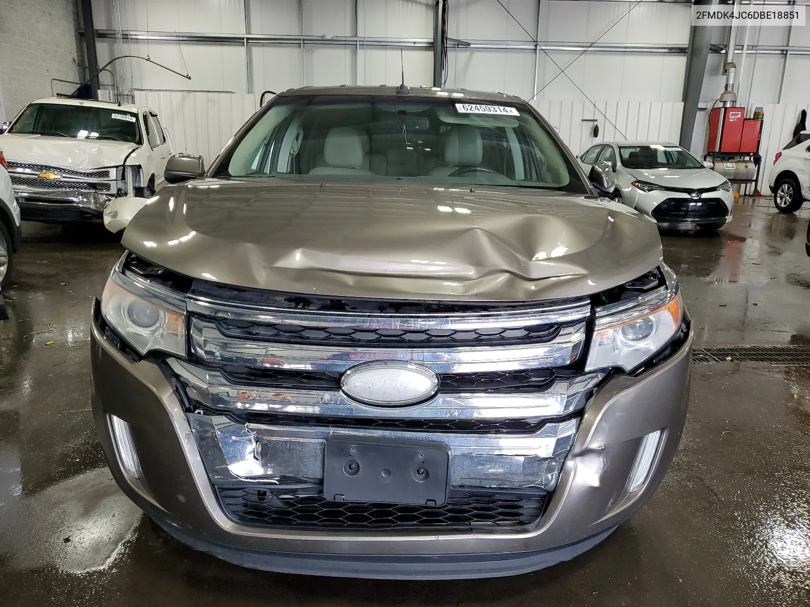 2013 Ford Edge Sel VIN: 2FMDK4JC6DBE18851 Lot: 62459314