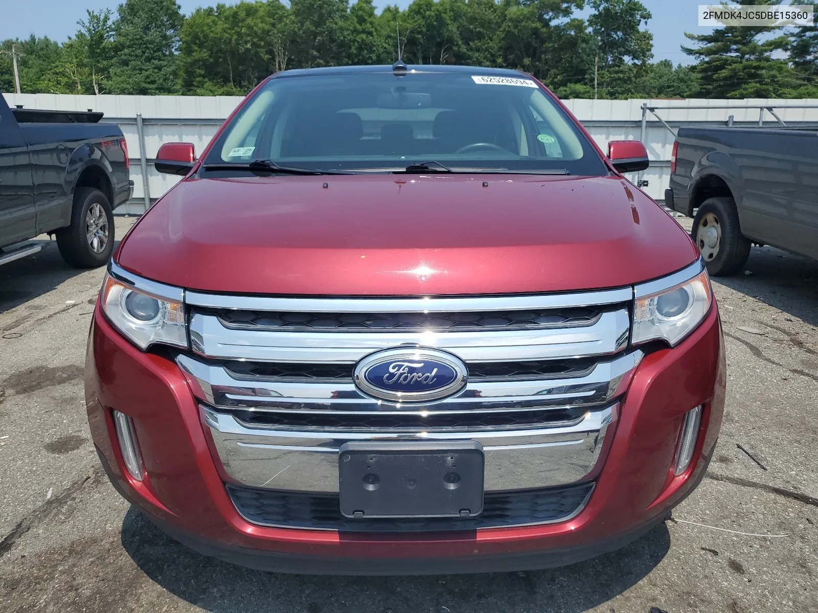 2013 Ford Edge Sel VIN: 2FMDK4JC5DBE15360 Lot: 62528694