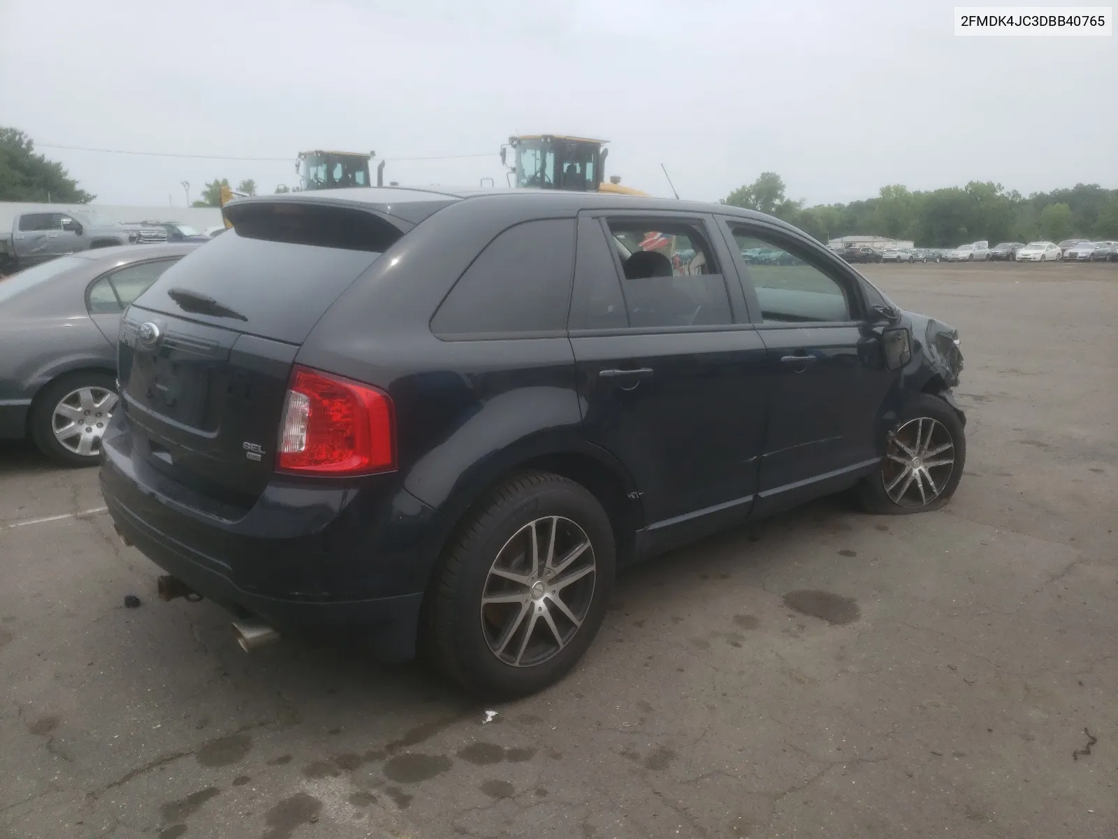 2FMDK4JC3DBB40765 2013 Ford Edge Sel