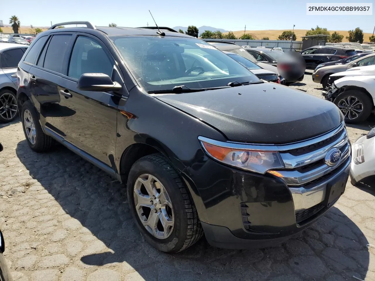 2FMDK4GC9DBB99357 2013 Ford Edge Se