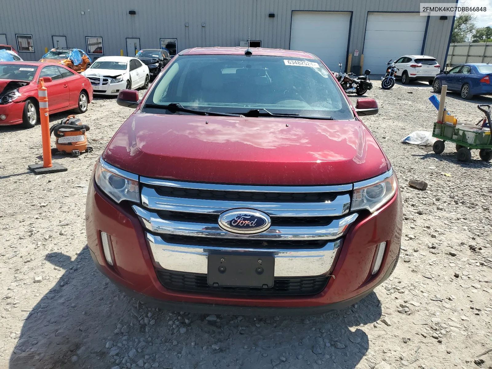 2013 Ford Edge Limited VIN: 2FMDK4KC7DBB66848 Lot: 63482524