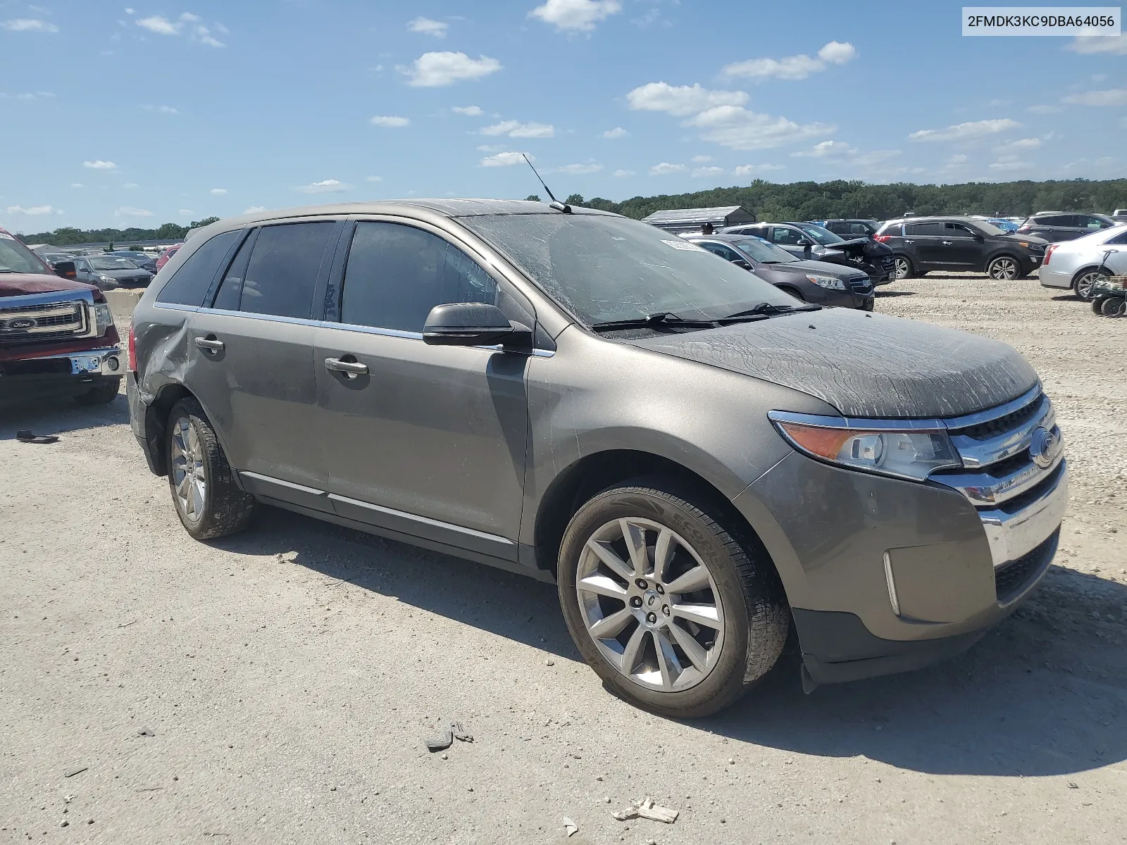 2013 Ford Edge Limited VIN: 2FMDK3KC9DBA64056 Lot: 63538514