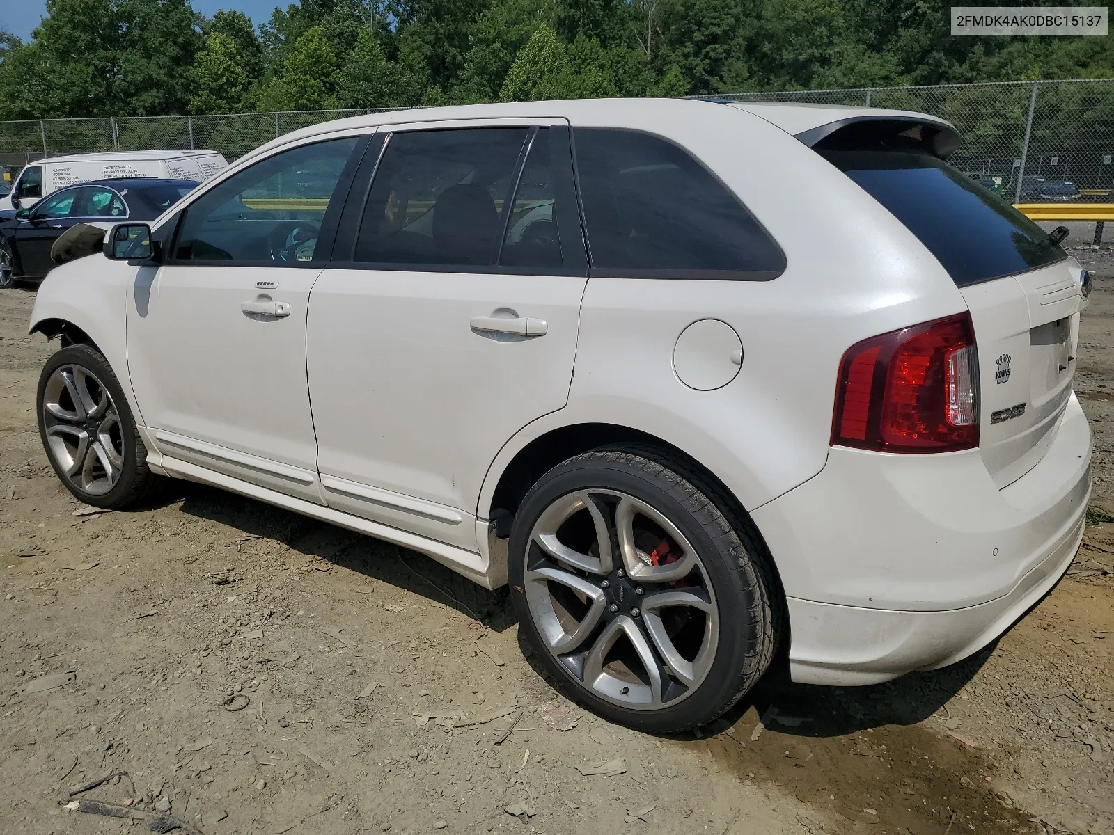 2FMDK4AK0DBC15137 2013 Ford Edge Sport