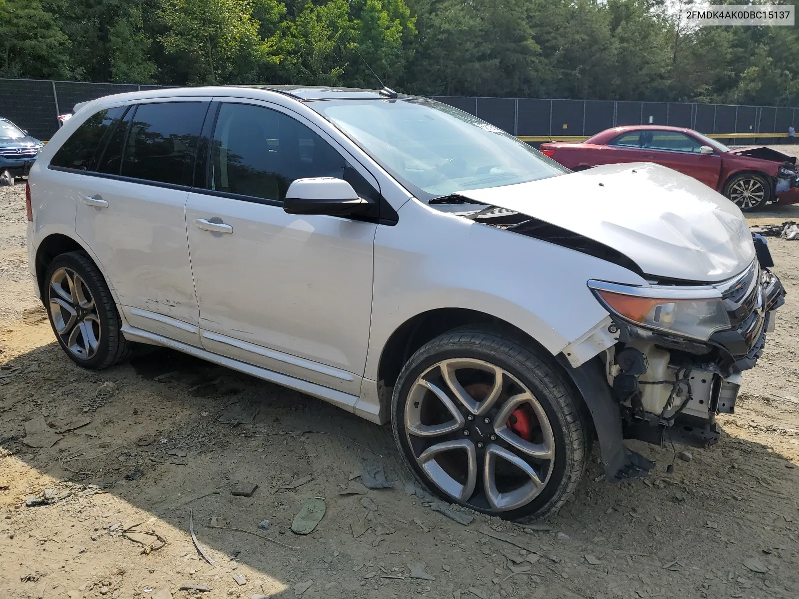 2FMDK4AK0DBC15137 2013 Ford Edge Sport