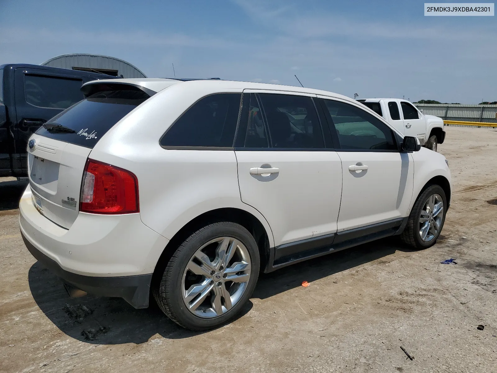 2013 Ford Edge Sel VIN: 2FMDK3J9XDBA42301 Lot: 63831814