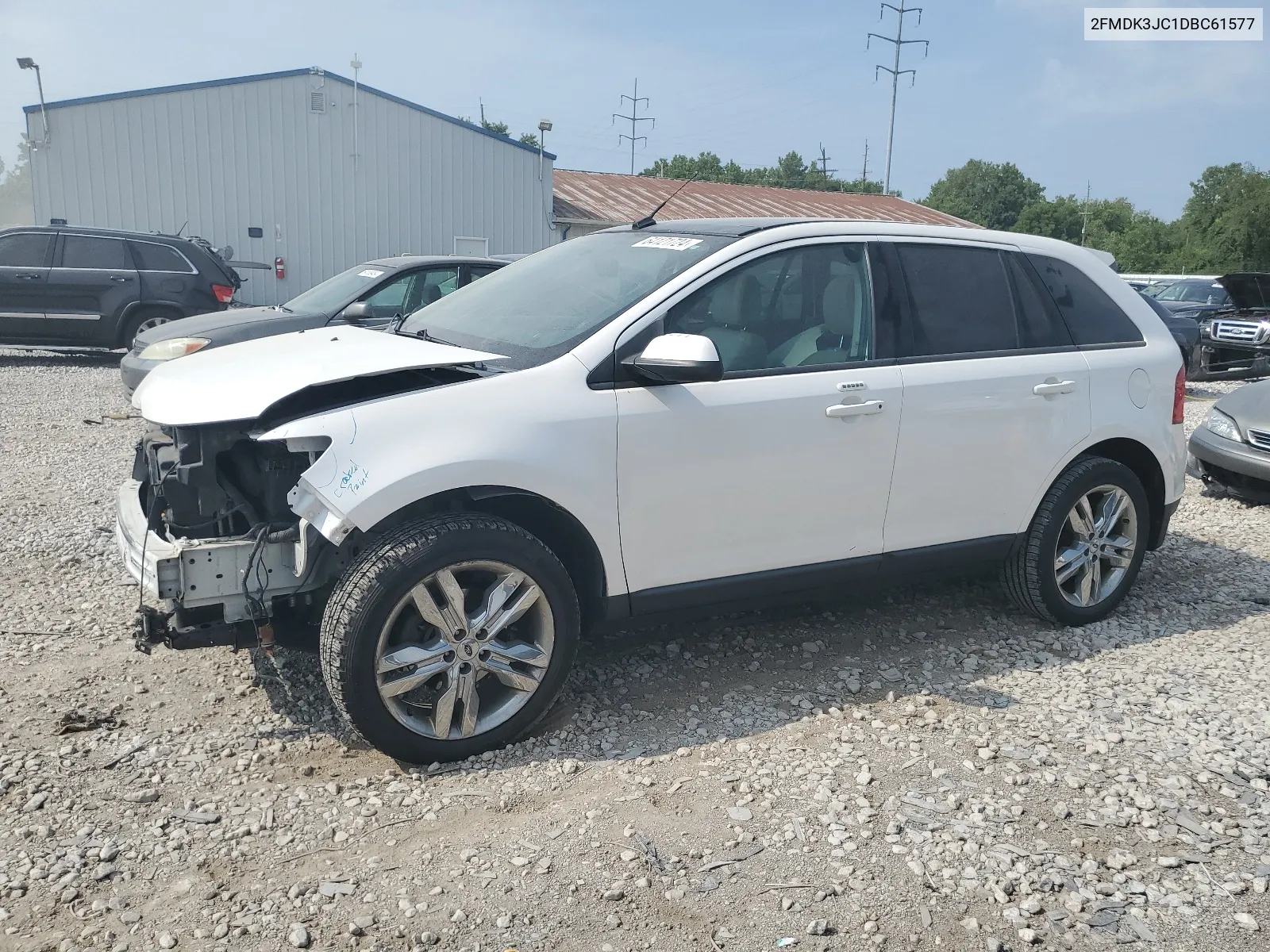 2013 Ford Edge Sel VIN: 2FMDK3JC1DBC61577 Lot: 64121724