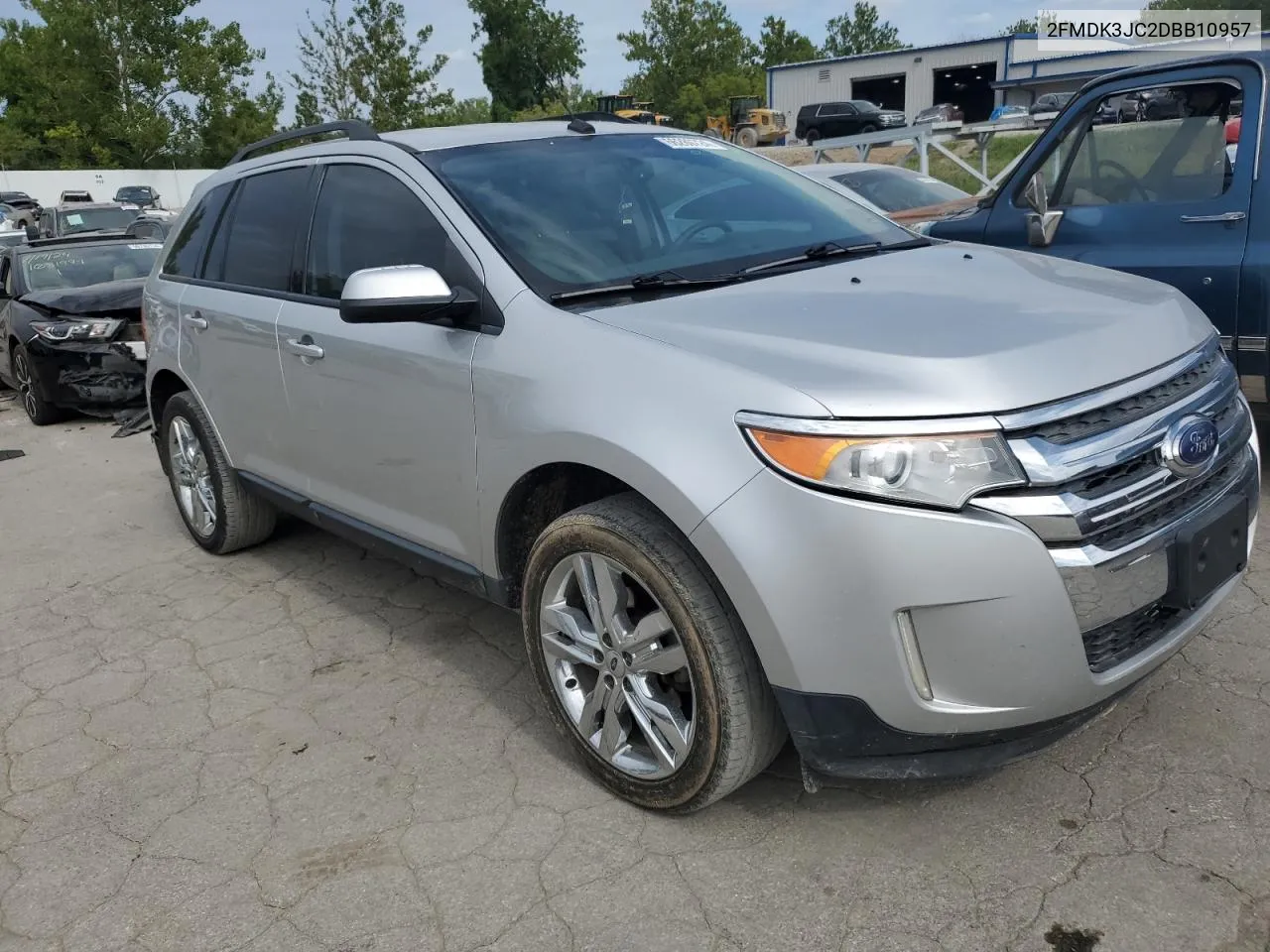 2FMDK3JC2DBB10957 2013 Ford Edge Sel