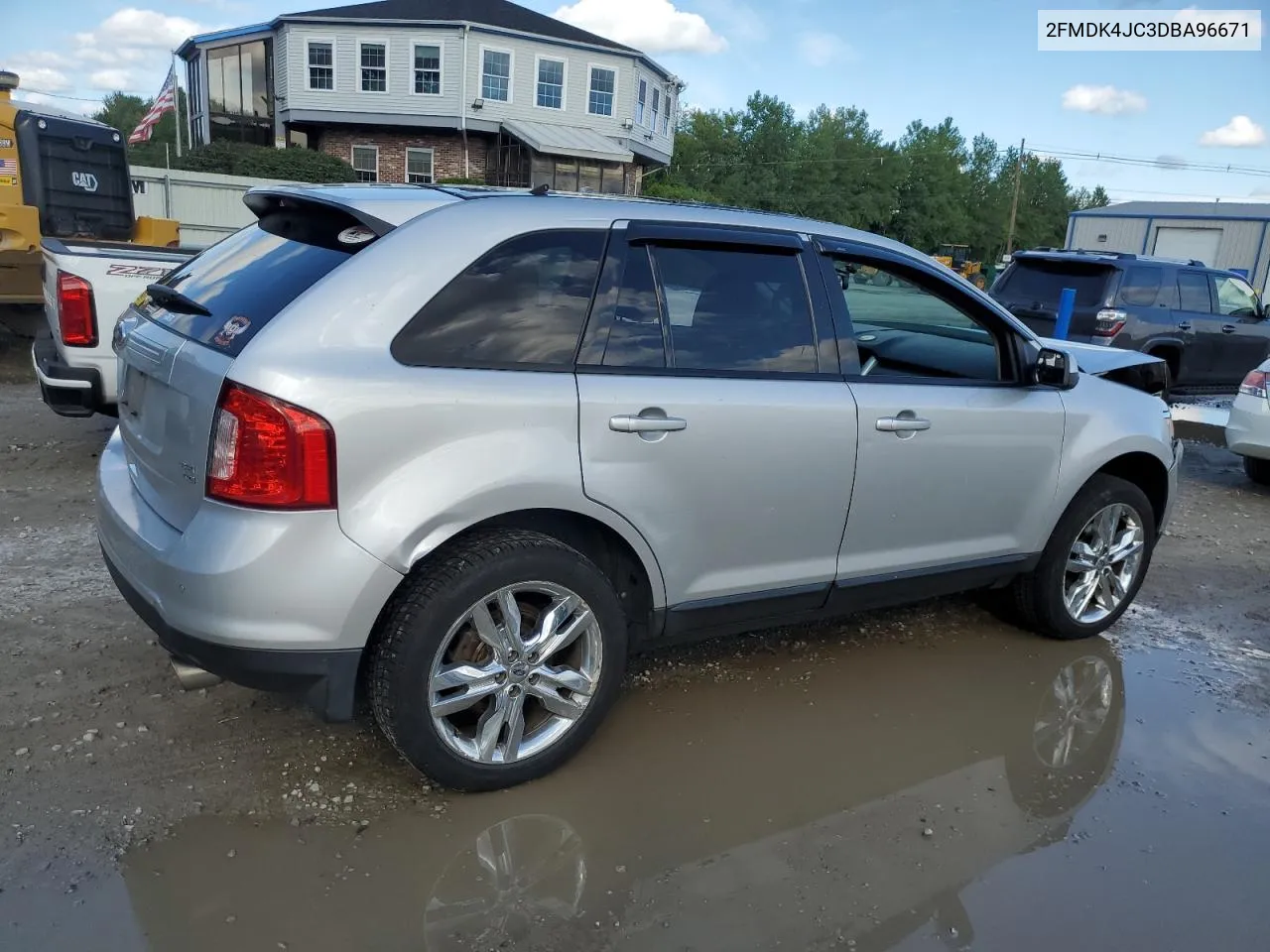 2013 Ford Edge Sel VIN: 2FMDK4JC3DBA96671 Lot: 66402244