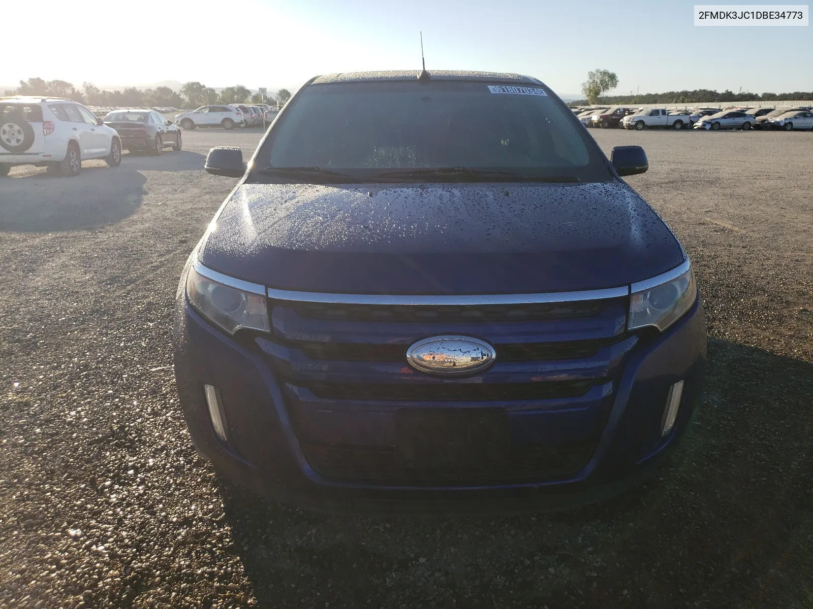 2FMDK3JC1DBE34773 2013 Ford Edge Sel