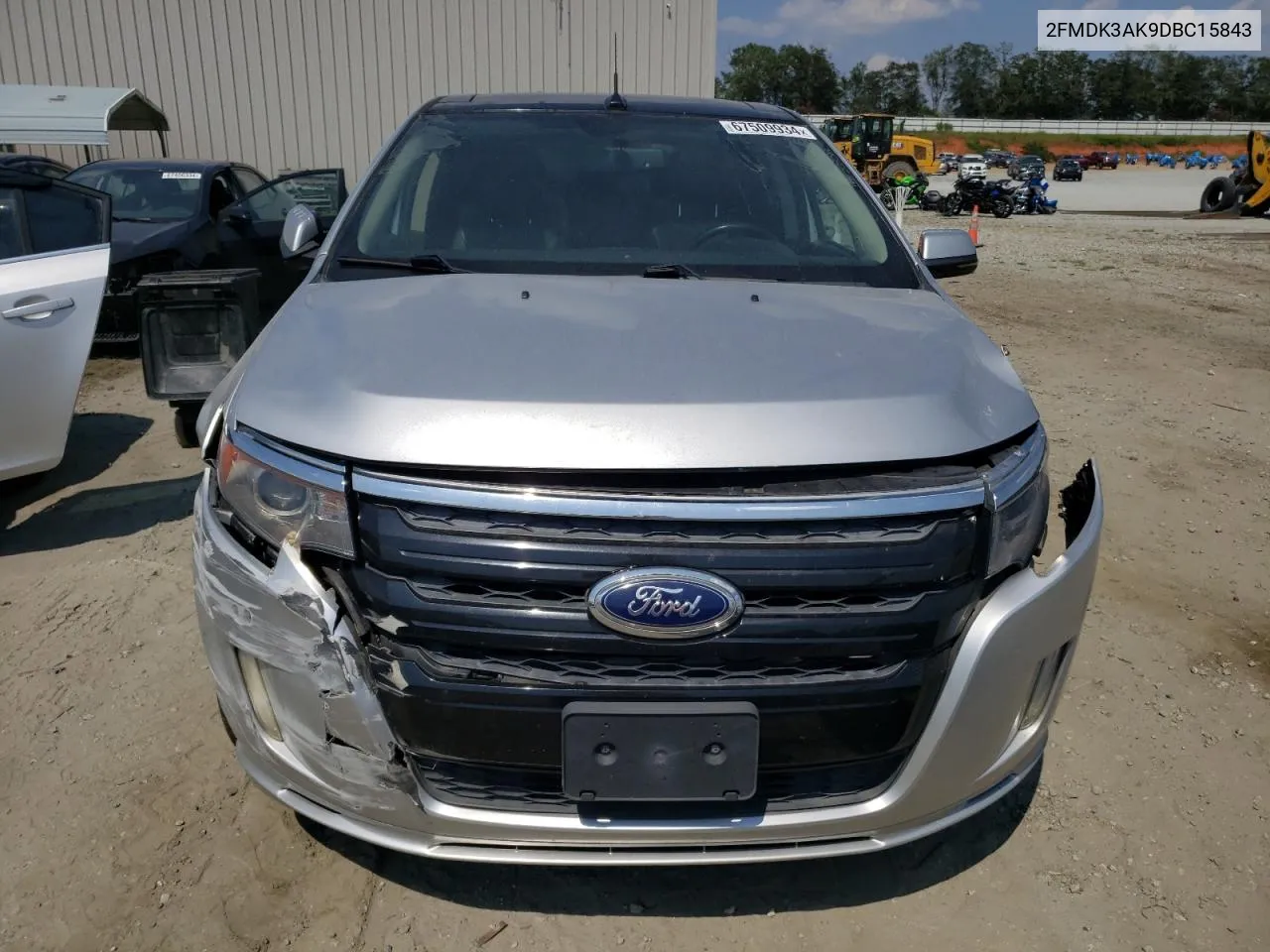 2013 Ford Edge Sport VIN: 2FMDK3AK9DBC15843 Lot: 68293724