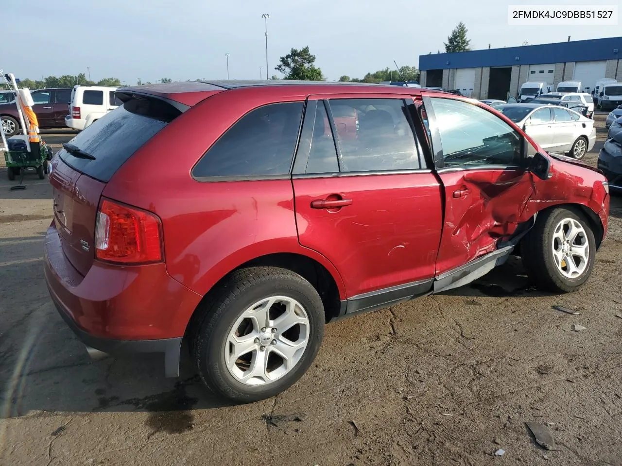 2FMDK4JC9DBB51527 2013 Ford Edge Sel