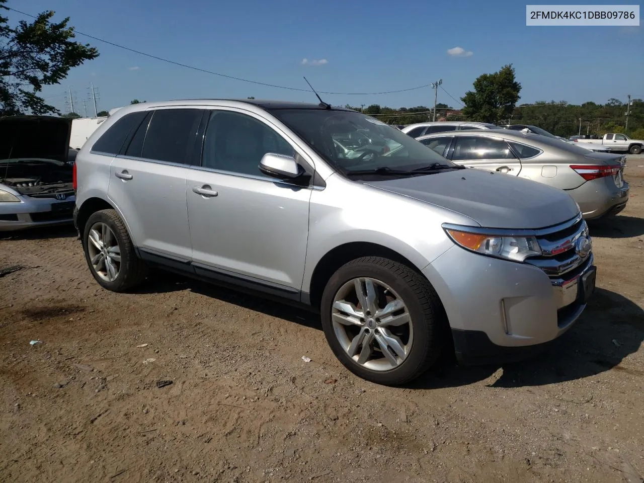 2013 Ford Edge Limited VIN: 2FMDK4KC1DBB09786 Lot: 70917874