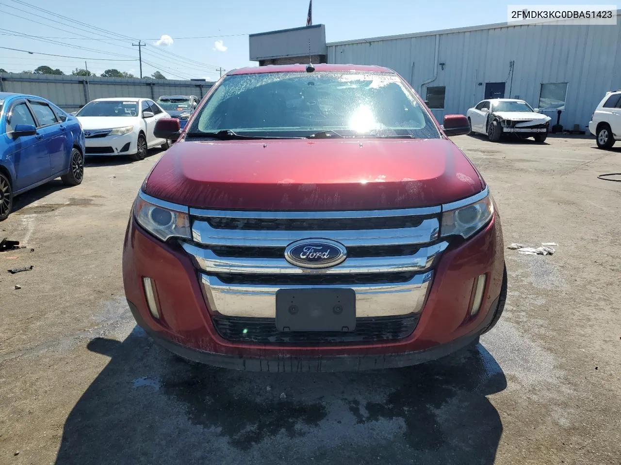 2FMDK3KC0DBA51423 2013 Ford Edge Limited