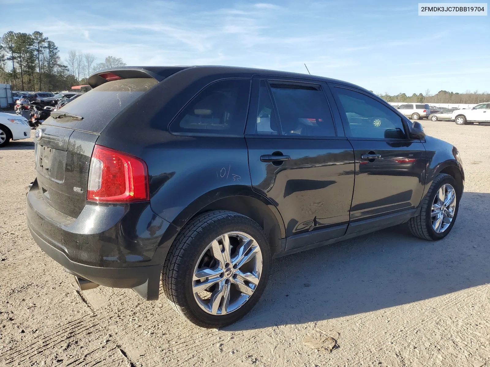 2013 Ford Edge Sel VIN: 2FMDK3JC7DBB19704 Lot: 81751073