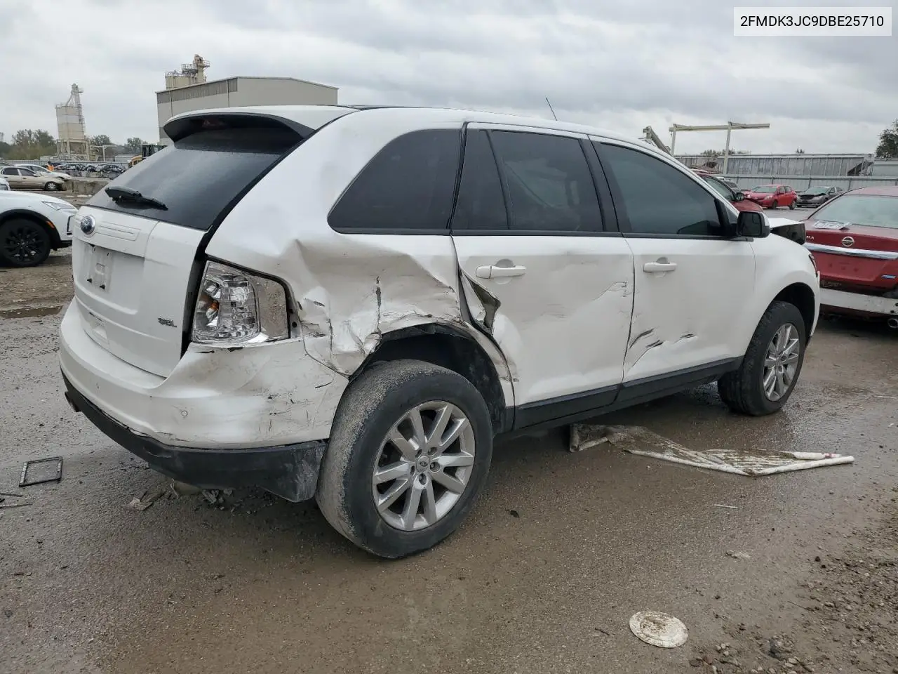 2FMDK3JC9DBE25710 2013 Ford Edge Sel