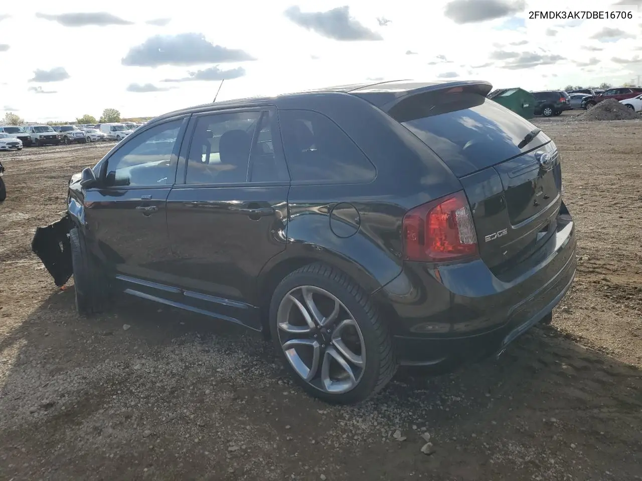 2FMDK3AK7DBE16706 2013 Ford Edge