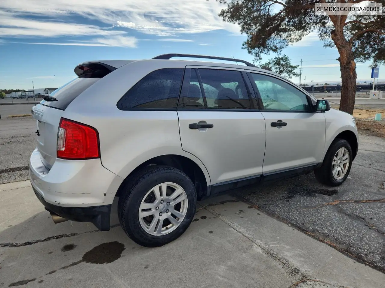 2FMDK3GC8DBA40808 2013 Ford Edge Se