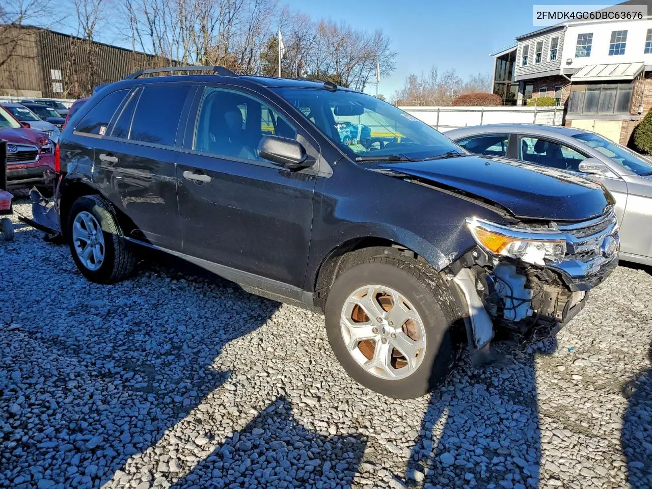 2FMDK4GC6DBC63676 2013 Ford Edge Se