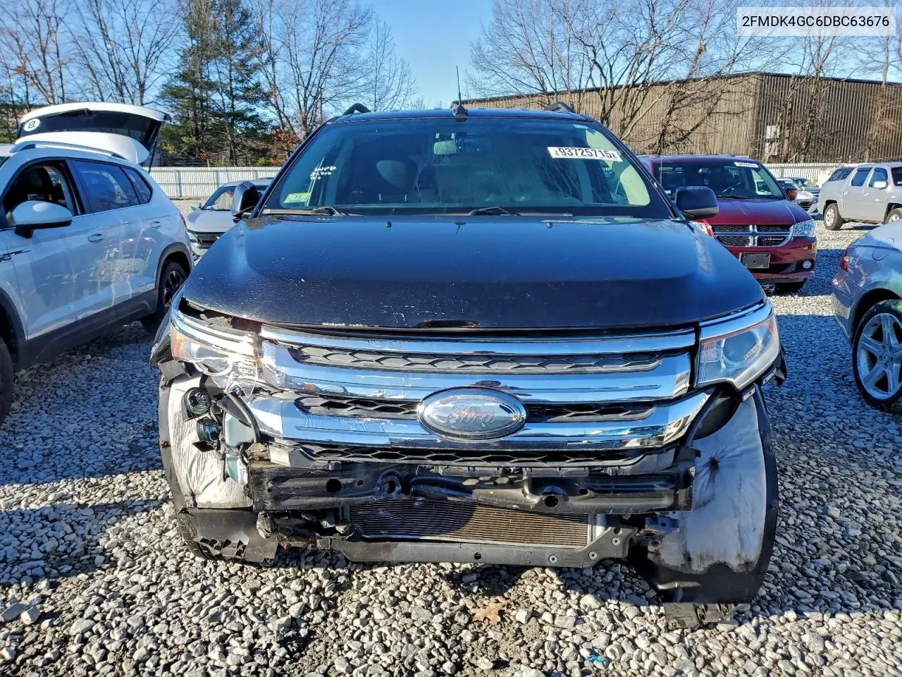2FMDK4GC6DBC63676 2013 Ford Edge Se