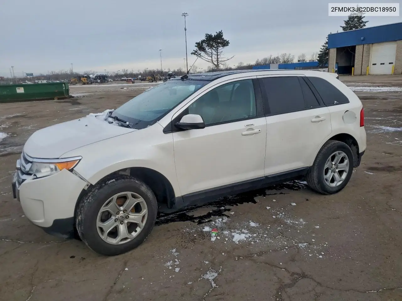 2FMDK3JC2DBC18950 2013 Ford Edge Sel