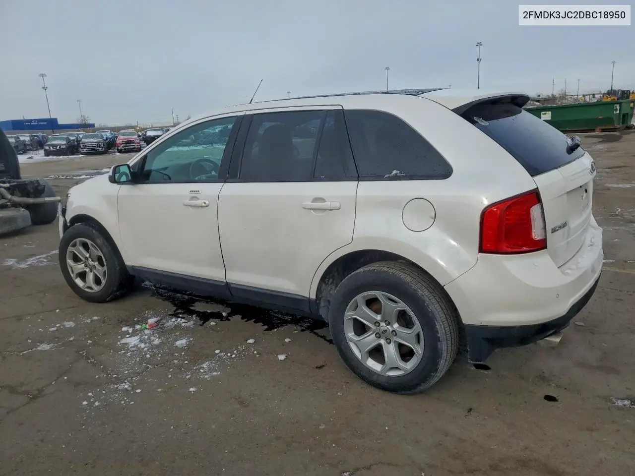 2FMDK3JC2DBC18950 2013 Ford Edge Sel