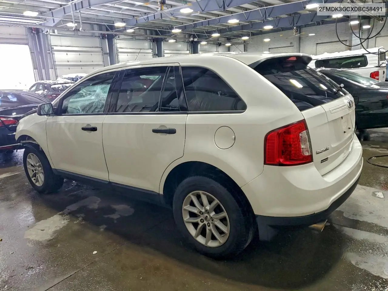 2FMDK3GCXDBC58491 2013 Ford Edge Se