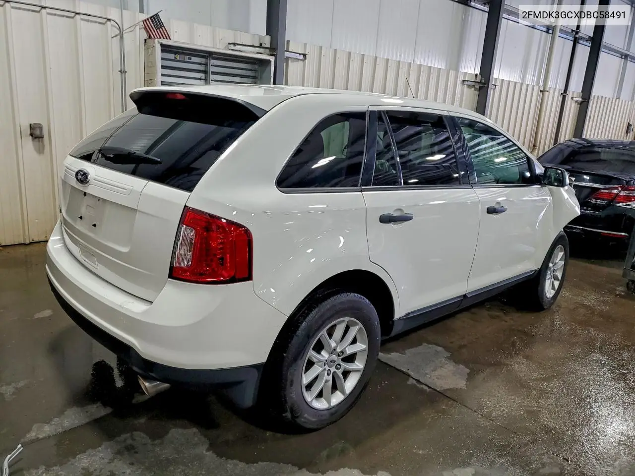 2FMDK3GCXDBC58491 2013 Ford Edge Se