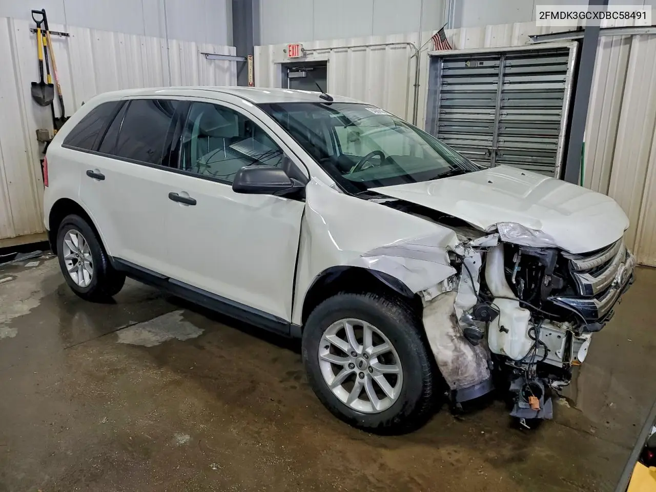 2FMDK3GCXDBC58491 2013 Ford Edge Se
