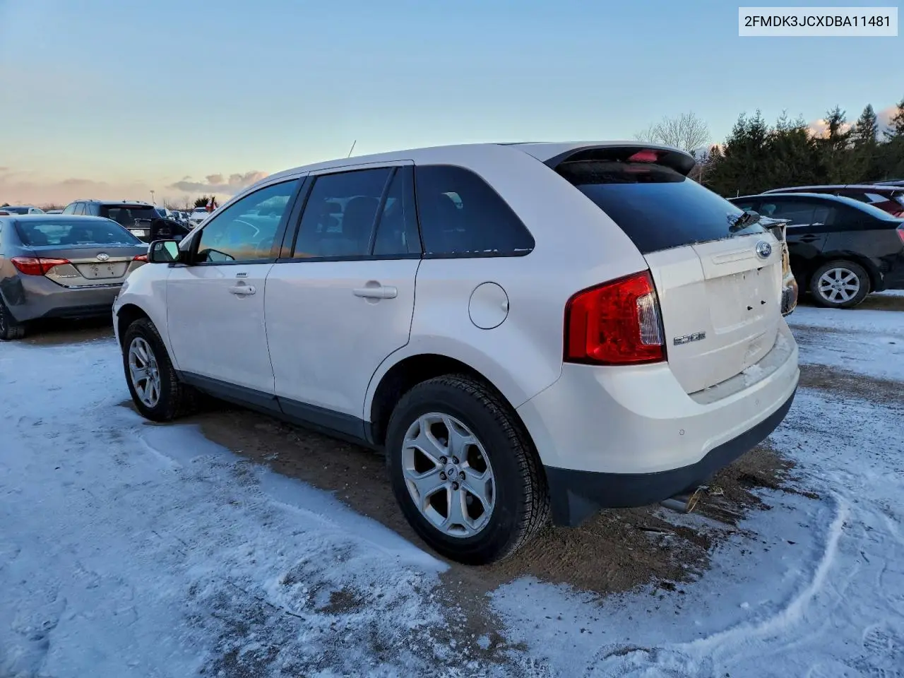 2FMDK3JCXDBA11481 2013 Ford Edge Sel