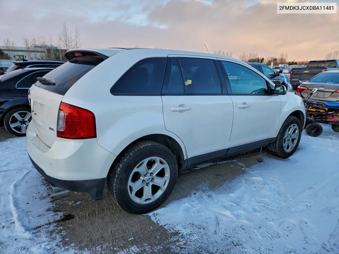 2FMDK3JCXDBA11481 2013 Ford Edge Sel