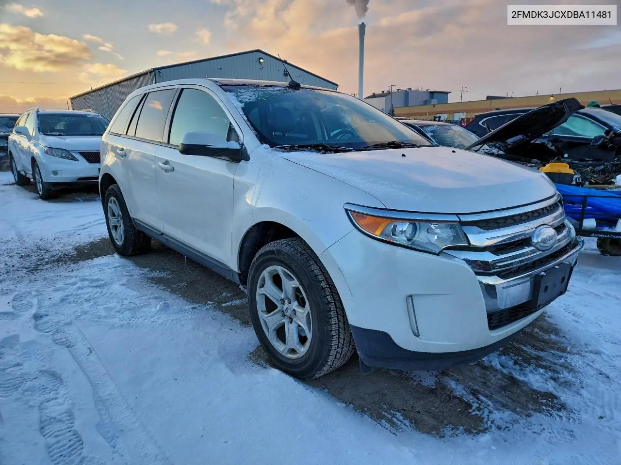 2FMDK3JCXDBA11481 2013 Ford Edge Sel