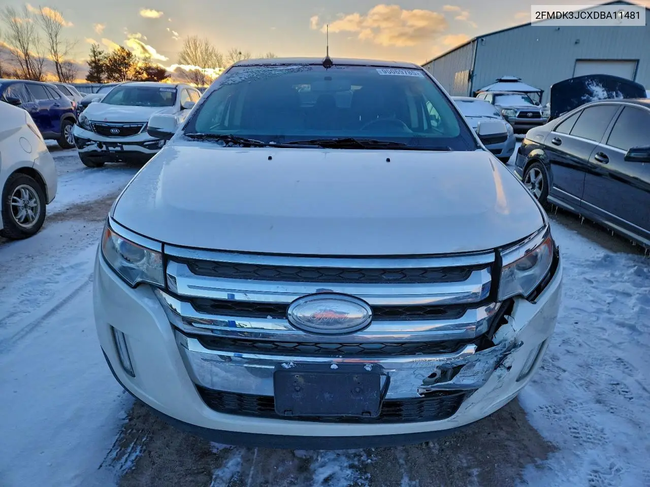 2FMDK3JCXDBA11481 2013 Ford Edge Sel