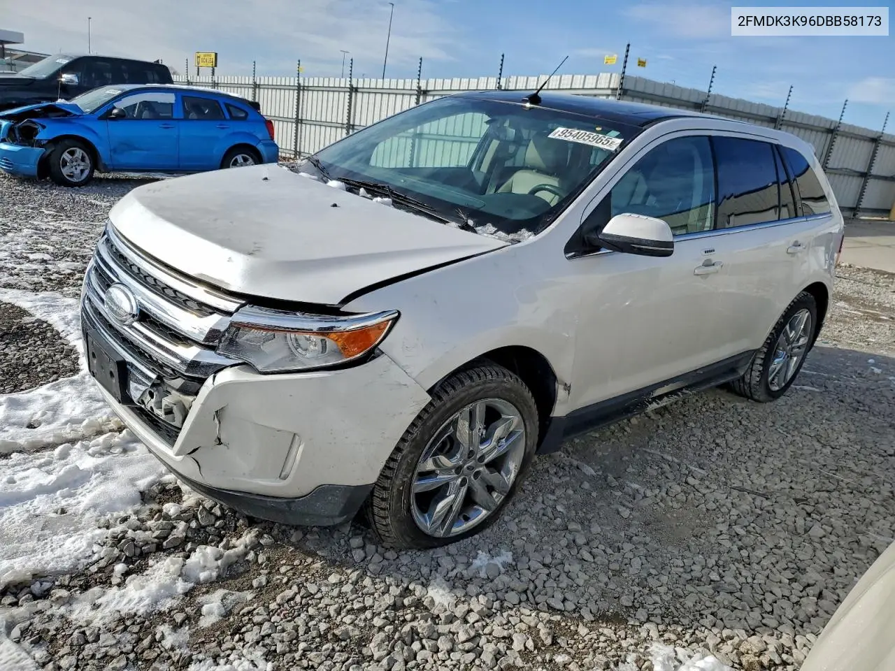 2FMDK3K96DBB58173 2013 Ford Edge Limited