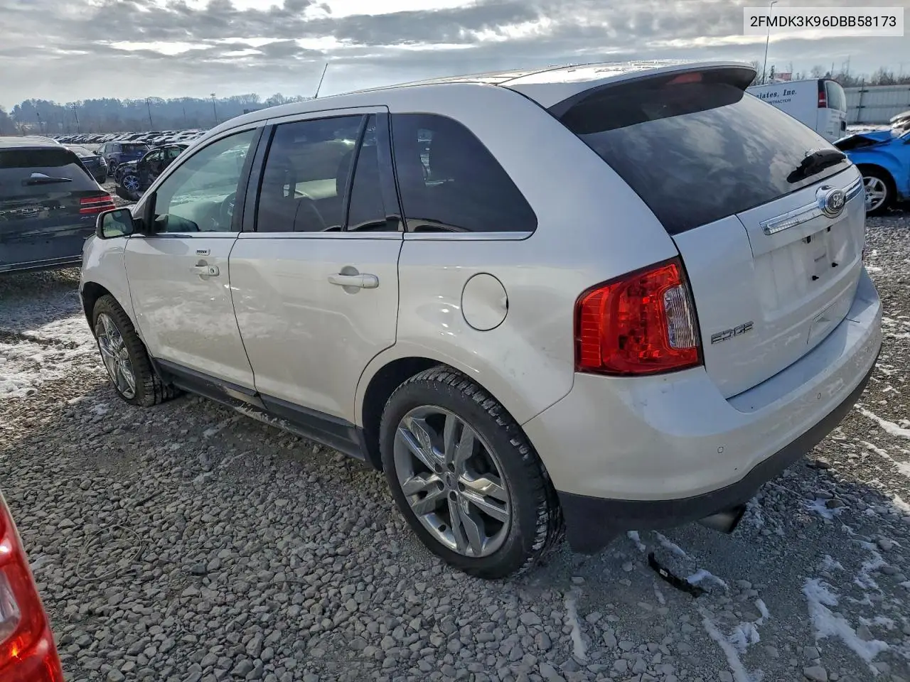 2FMDK3K96DBB58173 2013 Ford Edge Limited