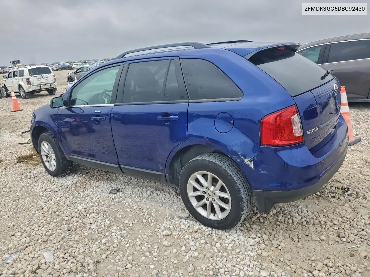 2FMDK3GC6DBC92430 2013 Ford Edge Se