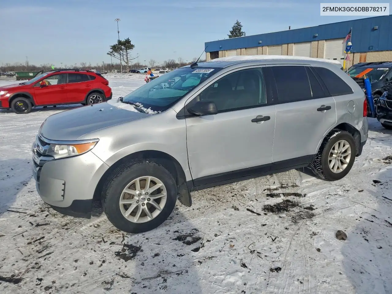 2FMDK3GC6DBB78217 2013 Ford Edge Se