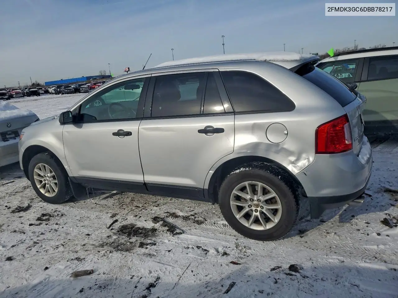 2FMDK3GC6DBB78217 2013 Ford Edge Se