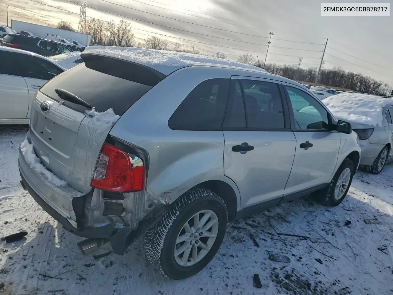 2FMDK3GC6DBB78217 2013 Ford Edge Se