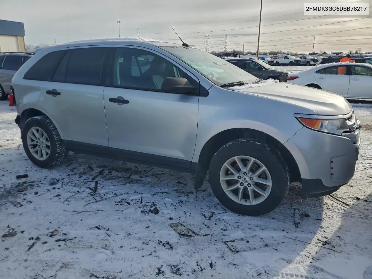 2FMDK3GC6DBB78217 2013 Ford Edge Se
