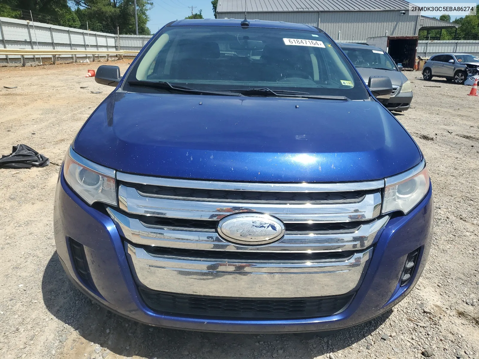 2FMDK3GC5EBA86274 2014 Ford Edge Se